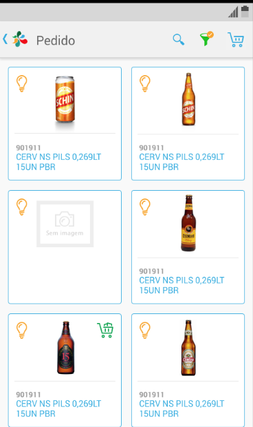 Catálogo de produtos
