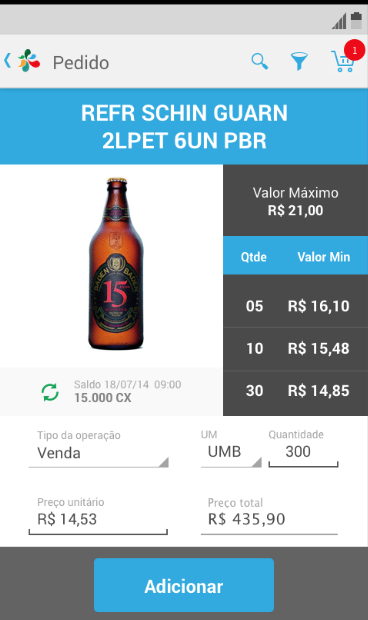 Detalhe do produto